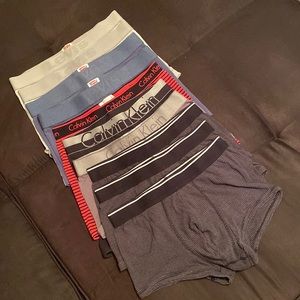 Bunch of men underwear (trunks & boxer briefs) - 10 pcs